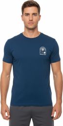 Rubb'r Mountain Addict T-shirt Navy blauw met korte mouwen