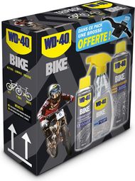Pacchetto manutenzione bici WD40 (detergente 500 ml + olio per tutte le condizioni 250 ml + sgrassatore 50 ml)