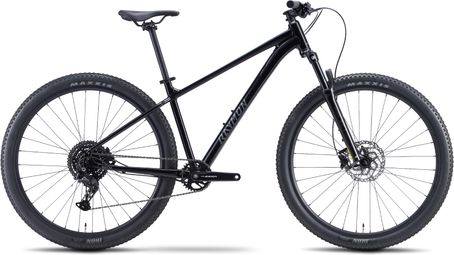 Raymon Nayta Comp Shimano 8-Speed 29-inch Mountain Bike, Black/Chrome, 2027 