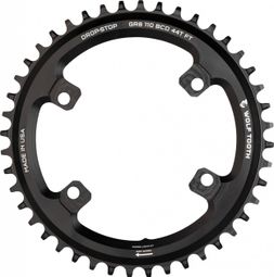 Plateau Wolf Tooth 110 BCD Asymmetric 4-Bolt Shimano GRX Drop-Stop B Noir