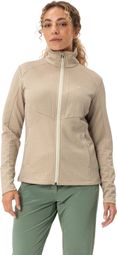 Dames Vaude Skomer Beige Fleec Jas