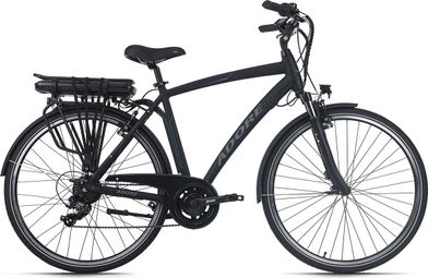Vélo électrique homme aluminium Adore Versailles 28  E-Bike noir 250 Watt Li-Ion 36 V/10 4 Ah 7 vitesses