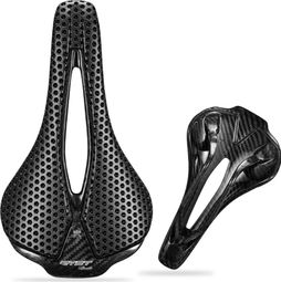 Selle vélo RYET Ultimate – Carbone intégral – 250x140 mm – 115 g – Rails 7x9 mm