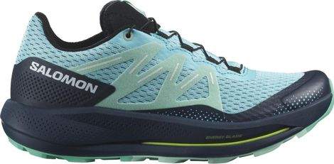 Salomon Pulsar Trail Shoes Blue Green Women's