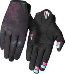 Giro Guantes Largos Dnd Mujer Negro / Rosa