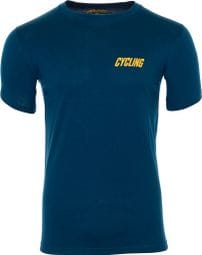 Rubb'r Cycling short-sleeved T-shirt Navy