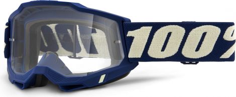 100% ACCURI Maske 2 | Deepmarine Navy Blue | Klare Brille