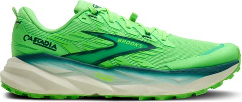 Brooks Cascadia 19 Trail-Schuhe Grün Herren