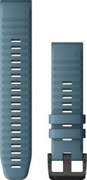 Garmin QuickFit 22mm Silicone Polsband Grijs Blauw