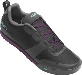 Giro Tracker Fastlace Black / Purple Damen-MTB-Schuh