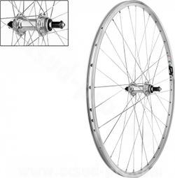 Roue arrière vélo course - 700 - double paroi - freins à patin