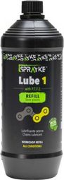 LUBE 1 REFILL Recharge lubrifiant pour chaîne 1000 ml