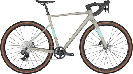 Vélo de Gravel Scott Speedster Gravel 10 Sram Rival XPLR eTap AXS 12V 700 mm Gris