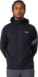 Chaqueta ligera de manga larga Rapha Trail Negro/Gris