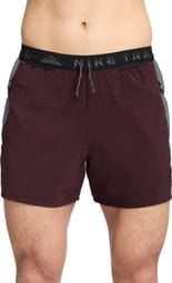 Nike Trail Second Sunrise 5in Shorts Rot/Grau Herren