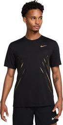 Nike x Jakob Kurzarmtrikot Schwarz/Gold Männer