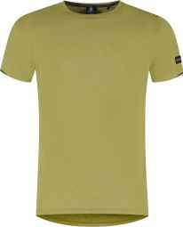 Maillot Manches Courtes De Running Rogelli Distance Moutarde Homme