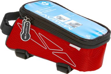 Sacoche de tube supérieur M-WAVE Rotterdam Top L rouge