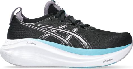 Chaussures Running Asics Gel-Nimbus 27 Noir/Violet/Bleu Femme