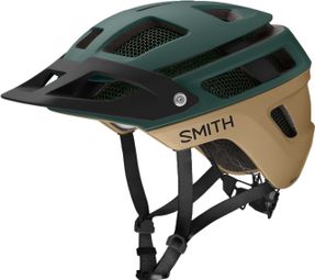 Smith Forefront 2 Mips Spruce Safari Beige/Blauw MTB Helm