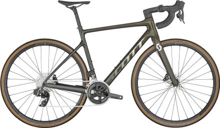 Vélo de Route Scott Addict 10 Sram Rival eTap AXS 12V 700 mm Kaki