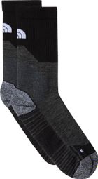 The North Face Hiking Crew Unisex Sokken Zwart/Grijs
