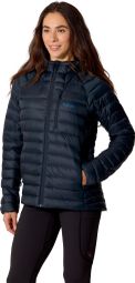 RAB Microlight Alpine Hoody Blue Women's Down Jacket