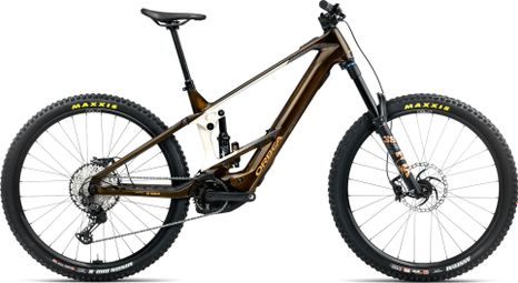 VTT Électrique Tout-Suspendu Orbea Wild M10 Shimano SLX/Deore XT 12V 750 Wh 29'' Marron Caramel Carbon View 2025