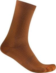 Castelli Espresso 18 Brown socks