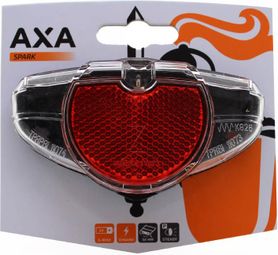 Luz trasera de dinamo estable AXA Spark 50/80mm