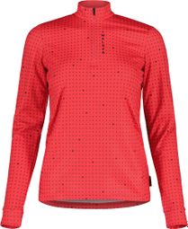Damestop met lange mouwen Maloja SawangM. Rood