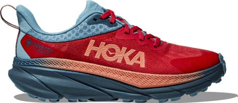 Hoka One One Challenger 7 GTX Scarpe da trail da donna Rosso Blu
