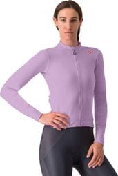 Castelli Espresso Thermal Violet Damestrui met lange mouwen