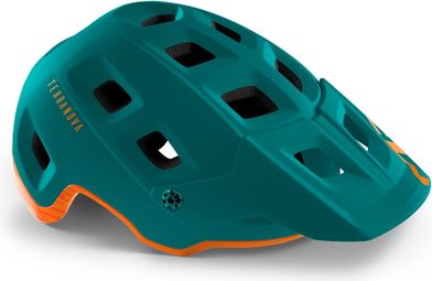 Met Terranova All-moutain Helm Gloosy Groen Oranje 2021