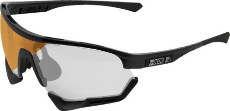 SCICON Aerotech Goggles Black / Photochromic Multimirror Bronze