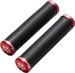 Paire de Grips Reverse Seismic-Ergo ø32mm Noir Rouge