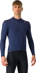 Maillot térmico de manga larga Castelli Espresso Azul