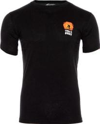 Rubb'r Take it Easy Kurzarm T-Shirt Schwarz