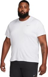 Nike UV Miler Kurzarm Trikot Weiß Herren