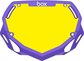 Placa de manillar <strong>Box Two Mini </strong>Púrpura