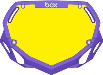 Box Two Mini Handlebar Plate Purple