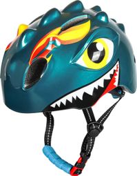 Casque De Vélo Pour Enfants - Vert - Dino XS 46/51cm