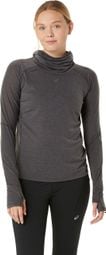 Asics Metarun Camiseta térmica de invierno <strong>con capucha </strong> Negra Mujer