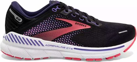 Chaussures de Running Brooks Adrenaline GTS 22 Noir Violet Rose Femme