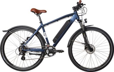 Bicyklet Joseph Elektrische Hybride Fiets Shimano Altus 7S 417 Wh 700 mm Blauw