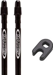 Paar Maxxis ventielen (MVS Modular Valve System) Presta Black