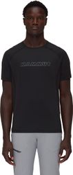 Technisch T-shirt Mammut Selun FL Logo Zwart