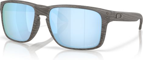 Oakley Holbrook XXL Woodgrain/Prizm Deep Water Polarized Sunglasses/OO9487-0461