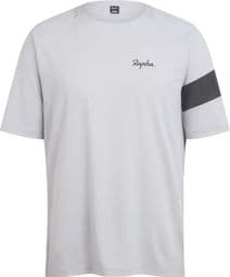 T-Shirt Technique VTT Rapha Trail Gris/Noir