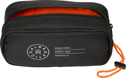 Alba Optics Zwart/Oranje Brillenkoker